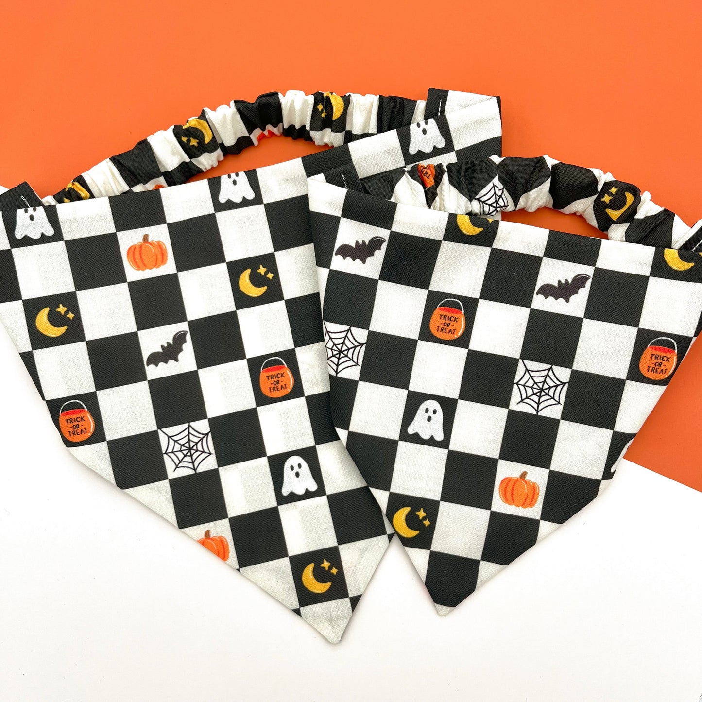Spooky Check Bandana