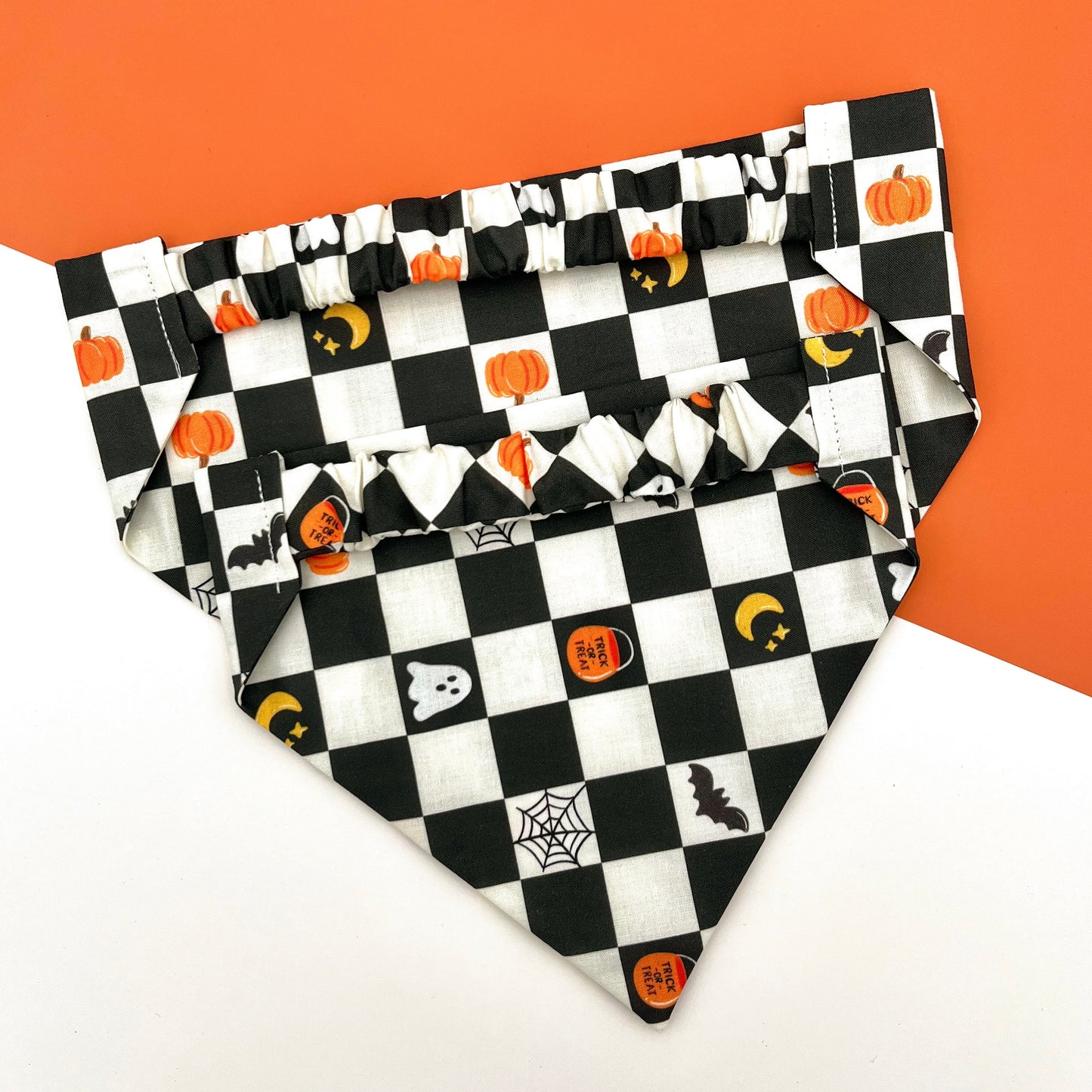 Spooky Check Bandana