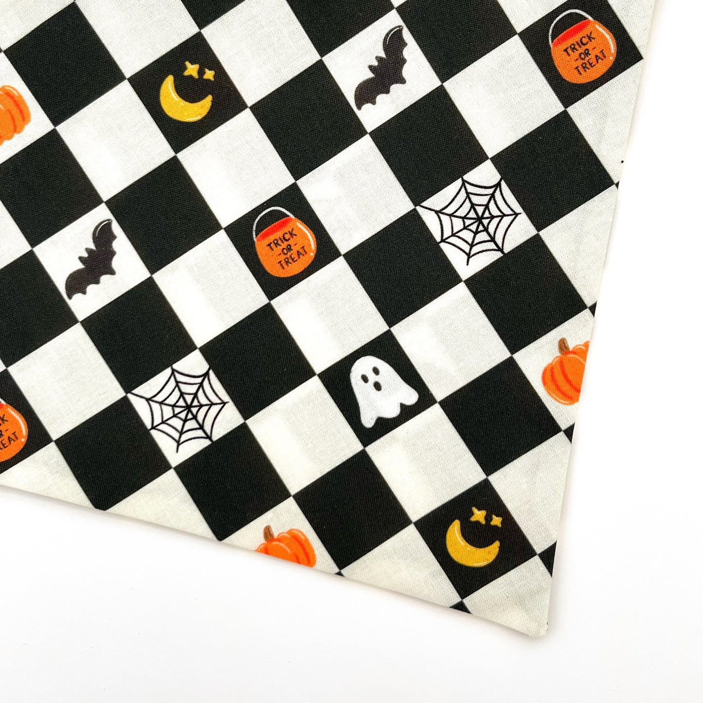 Spooky Check Bandana