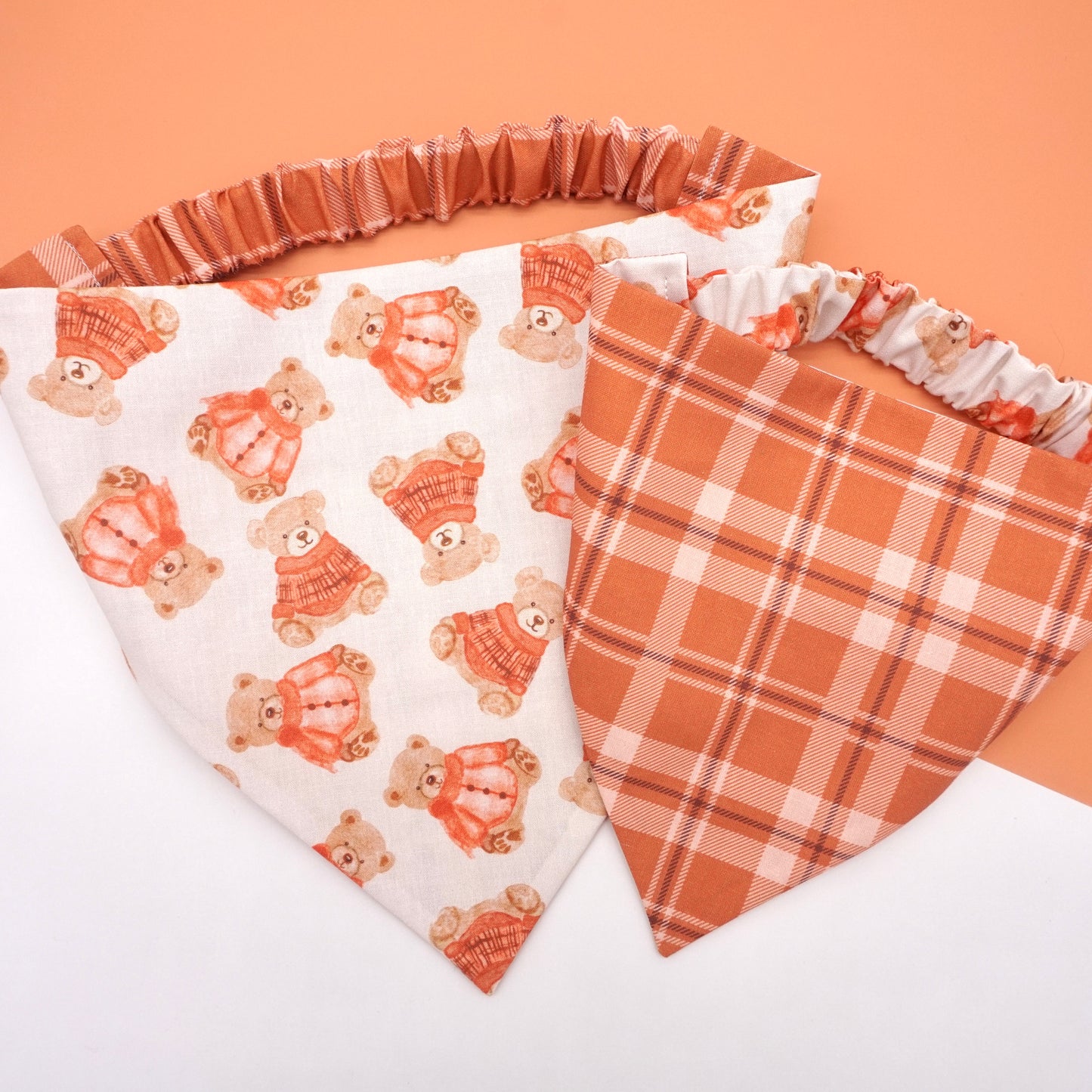 Reversible Toasty Teddies Bandana