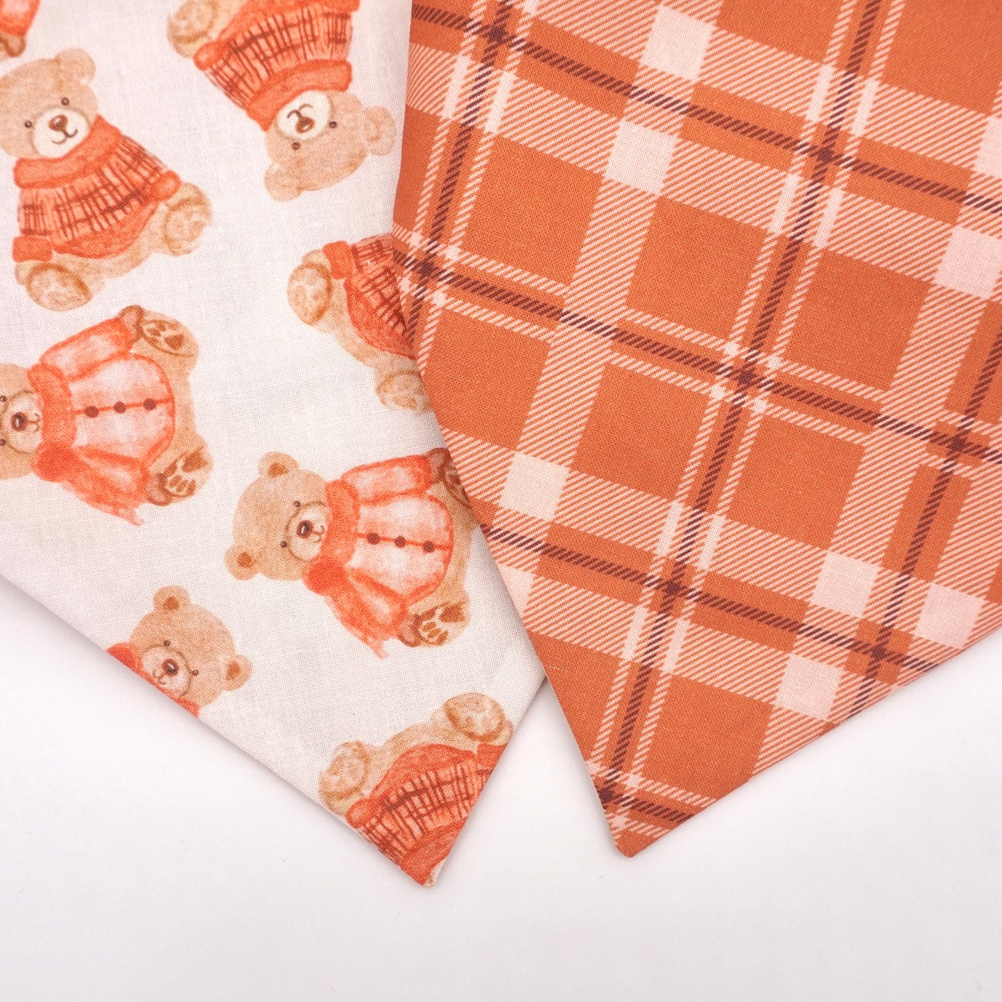 Reversible Toasty Teddies Bandana