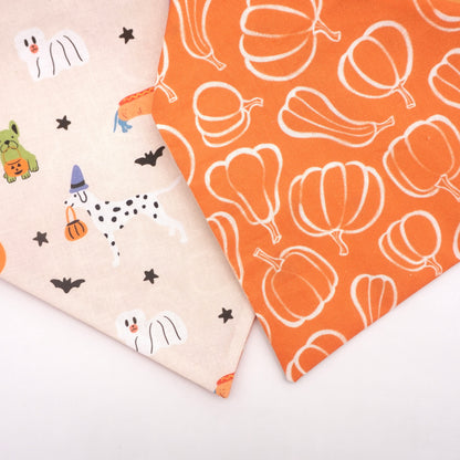 Reversible Halloween Pawty Bandana