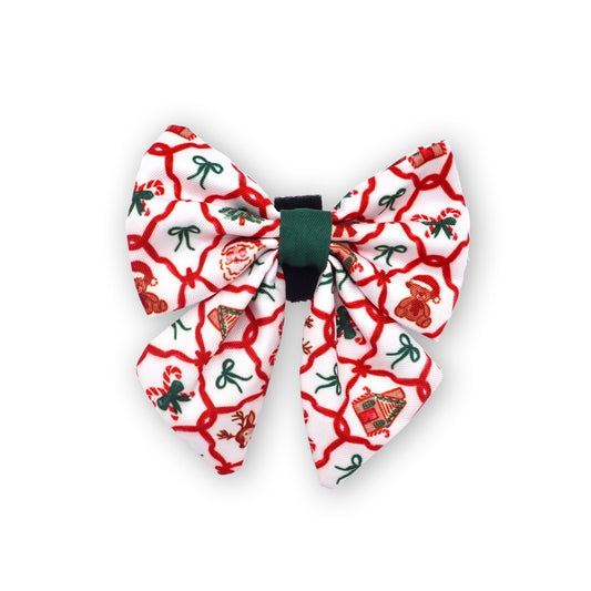 Cosy Christmas Sailor Bow