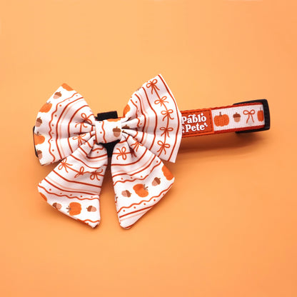 Pumpkin Season Sailor Bow