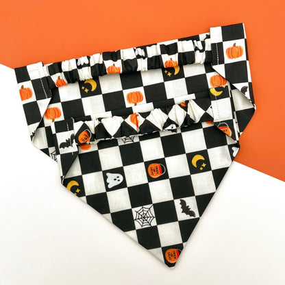 Spooky Check Bandana