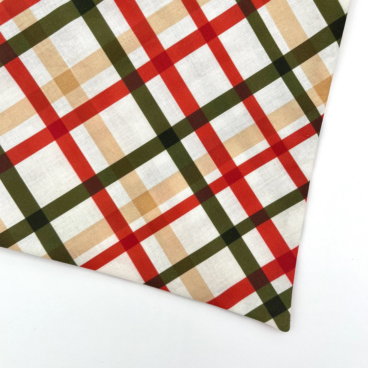 Festive Check Bandana