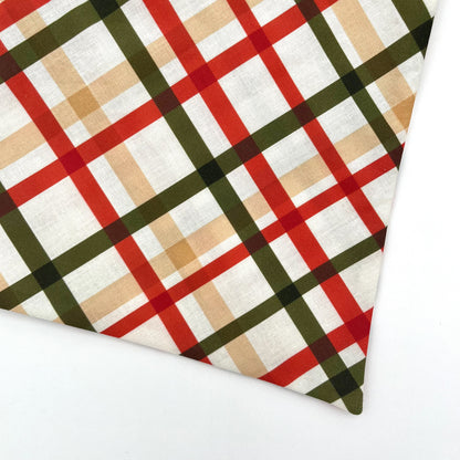 Festive Check Bandana