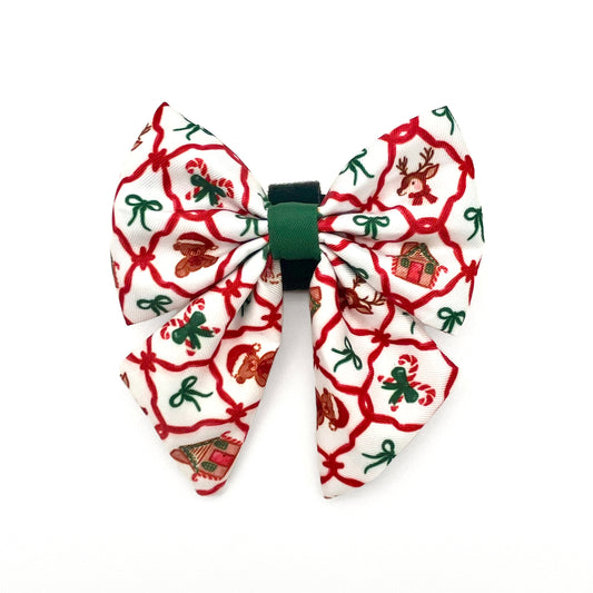 Cosy Christmas Sailor Bow