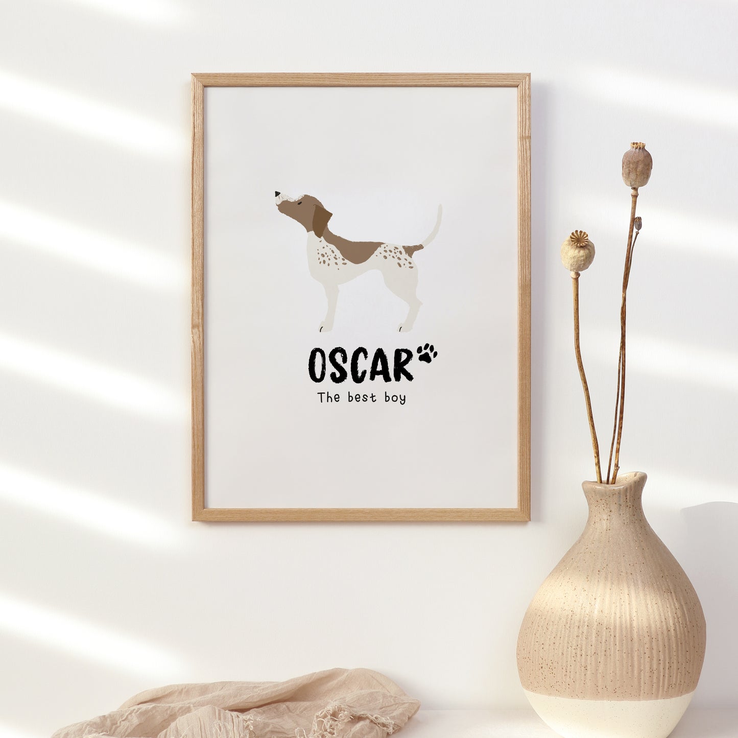 Pointer Print | Custom Name & Quote